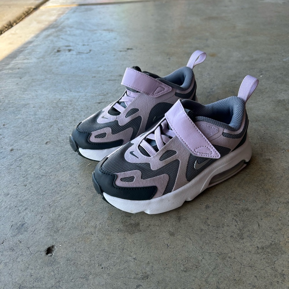 Nike Kids' Purple and Black Shoes